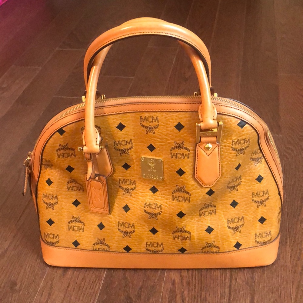 MCM Bowler Bag